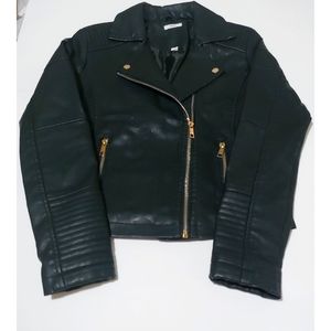 Ardene Faux Leather Biker Jacket